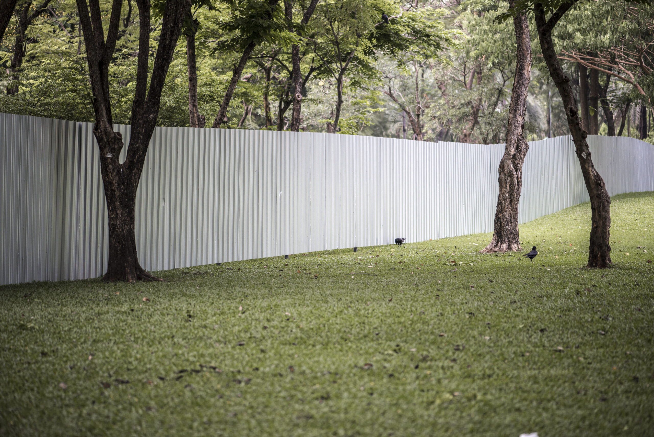 What is a Corrugated Metal Fence?