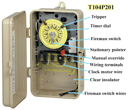 Manual Switch for pool timer