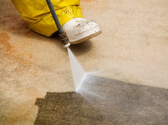 Remove Dirt and Debris from Concrete