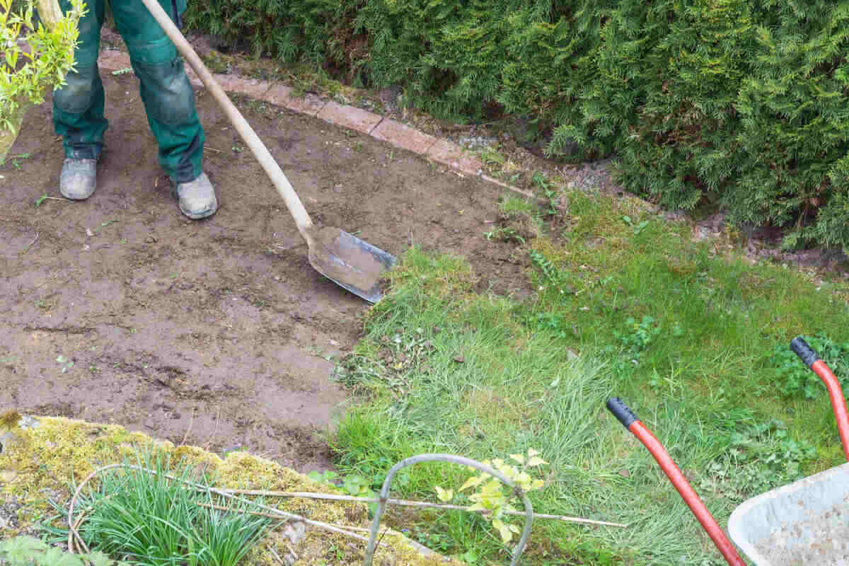 Removing Old Sod