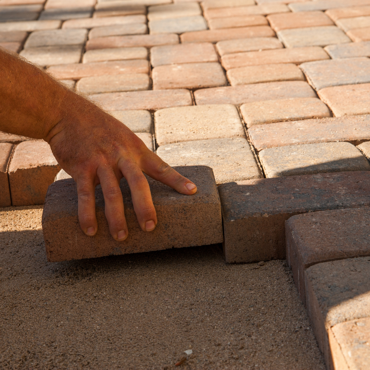 The pavers Sealing Process- 5 Steps